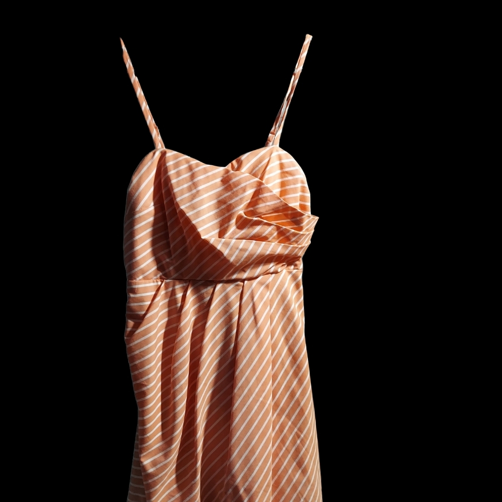 Peach mini dress